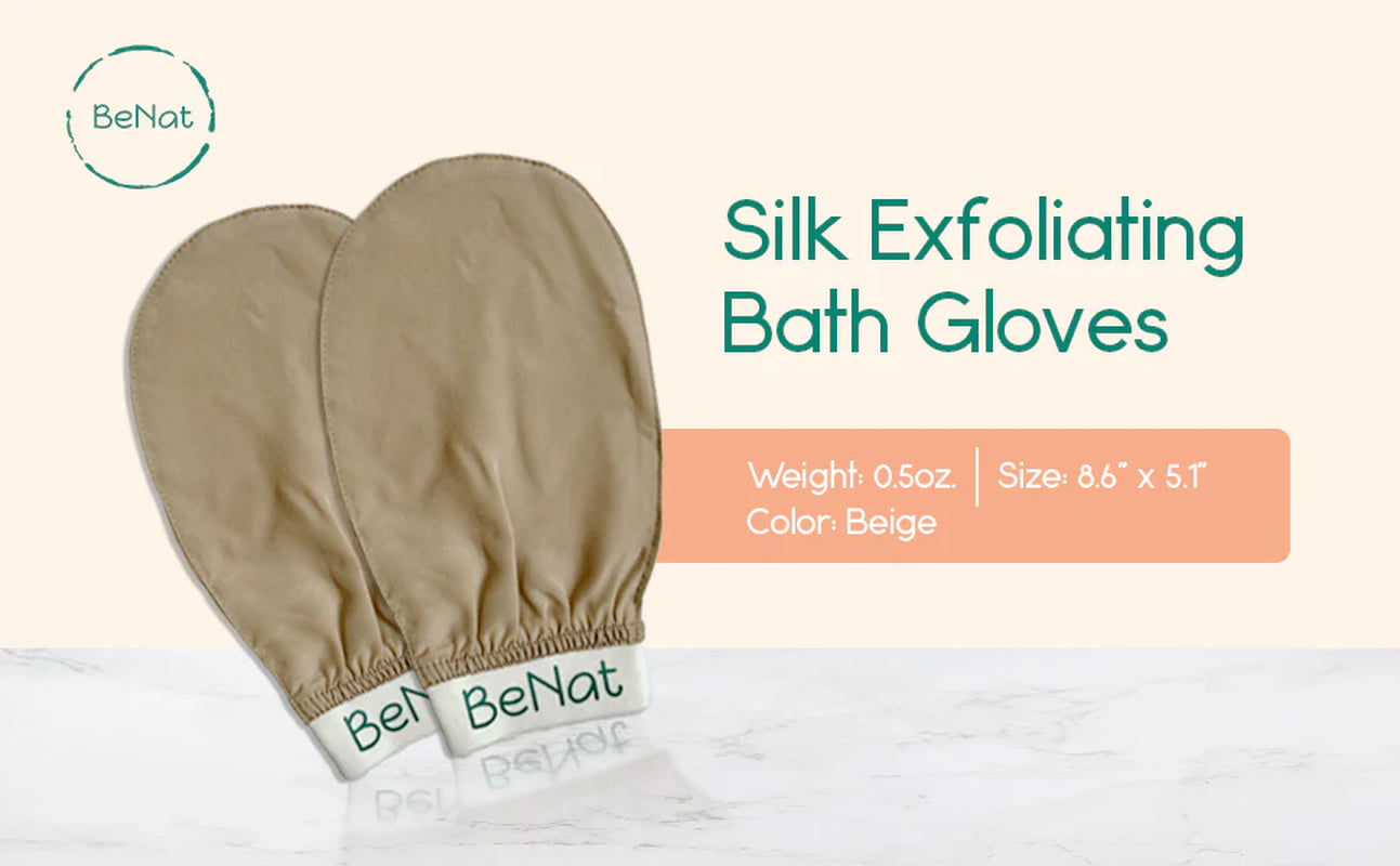 Revitalize Your Skin with Luxurious Silk Exfoliating Bath Gloves for Ultimate Renewal