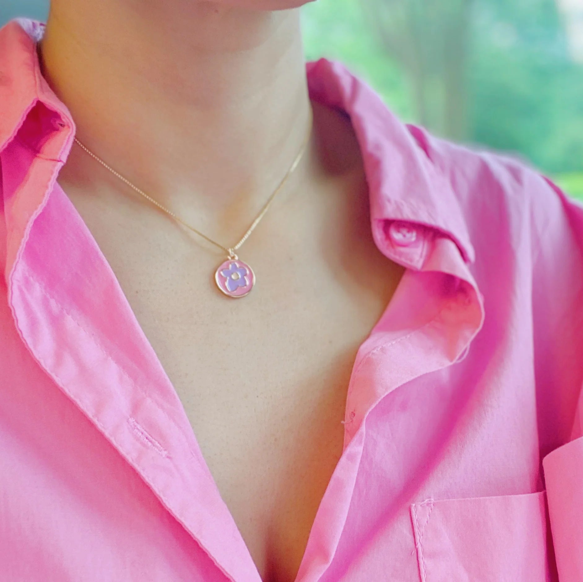 Brighten Your Look with the Floral Elegance Necklace – A Perfect Everyday Accessory!