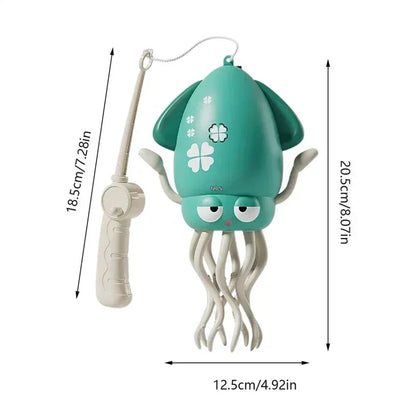 Exciting Electric Dancing Squid Toy with LED Lights, Music, and Smart Obstacle Avoidance for Endless Fun