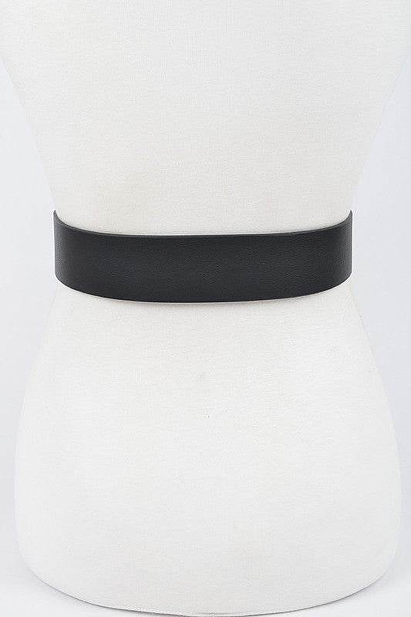 Stylish Plus Size Hammered Heart Buckle Belt for a Flawless Fit