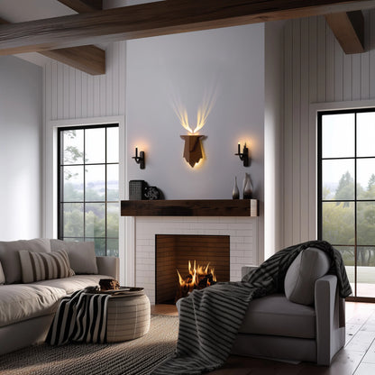 Illuminate Your Space with the Elk Wall Lamp - A Stunning Projection of Artistic Charm