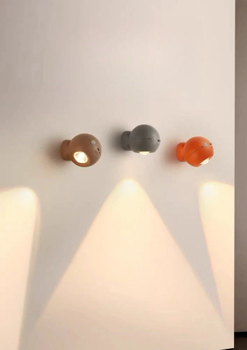 Space Age Motion Sensor Night Light: Versatile Dimmable Accent Lighting for Nurseries and Portable Flashlight Solution