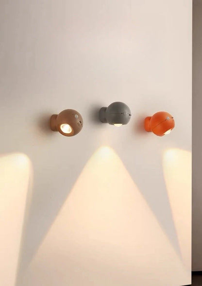 Space Age Motion Sensor Night Light: Versatile Dimmable Accent Lighting for Nurseries and Portable Flashlight Solution