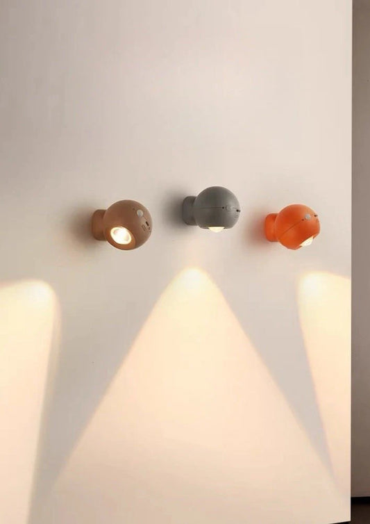 Space Age Motion Sensor Night Light: Versatile Dimmable Accent Lighting for Nurseries and Portable Flashlight Solution