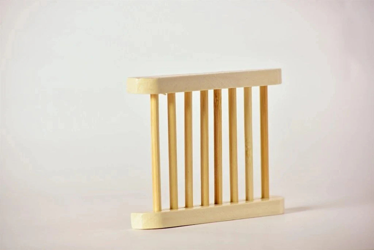 Sustainable Bamboo Soap Dish: Eco-Friendly Shower Essential for a Greener Home