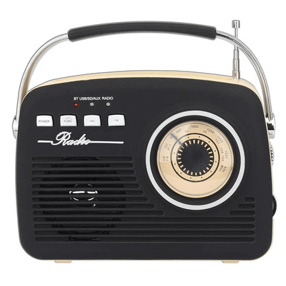 Revive the 1950s with Our Multi-Function Bluetooth Retro Speaker – Your Portable Music Companion!