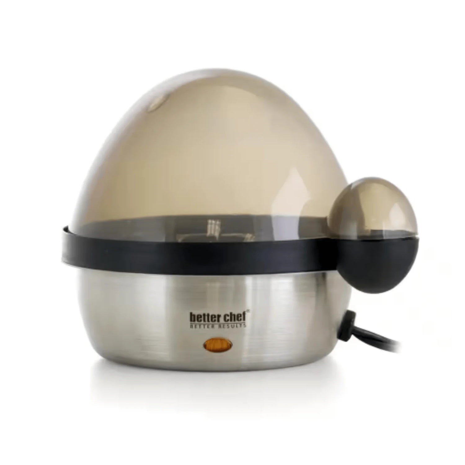 Effortlessly Prepare Perfectly Boiled Eggs with the Better Chef 7-Egg Stainless Steel Electric Egg Cooker - Non-Refundable