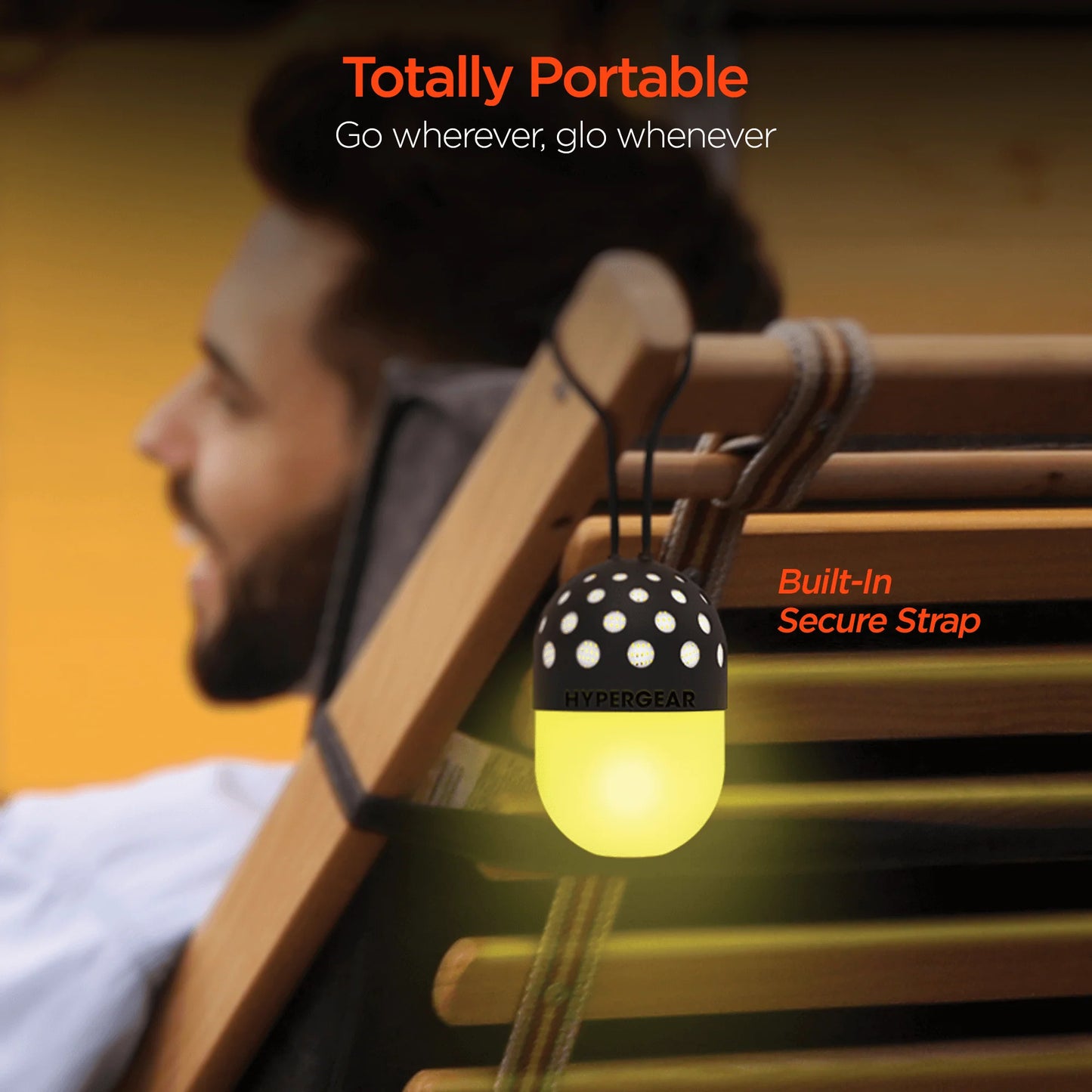 Hypergear Go-Glo LED Wireless Speaker with Illuminated Design **Non-Refundable Item**