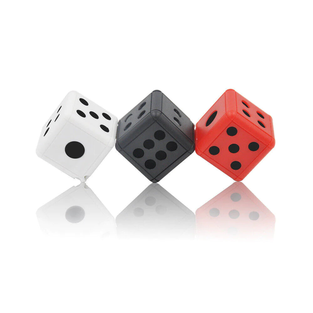Compact HD 1080P Mini Dice Camera with Night Vision and Motion Detection for Home Security