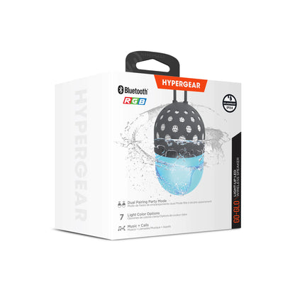 Hypergear Go-Glo LED Wireless Speaker with Illuminated Design **Non-Refundable Item**