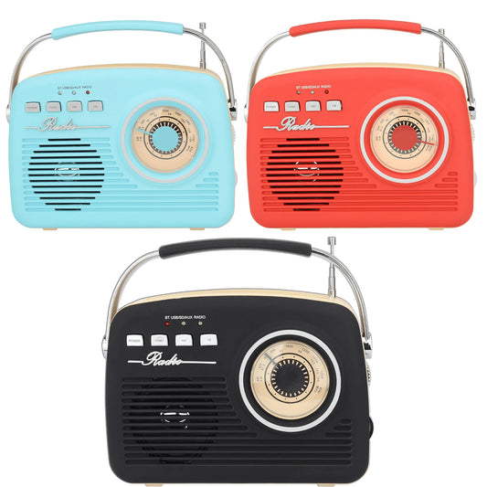 Revive the 1950s with Our Multi-Function Bluetooth Retro Speaker – Your Portable Music Companion!