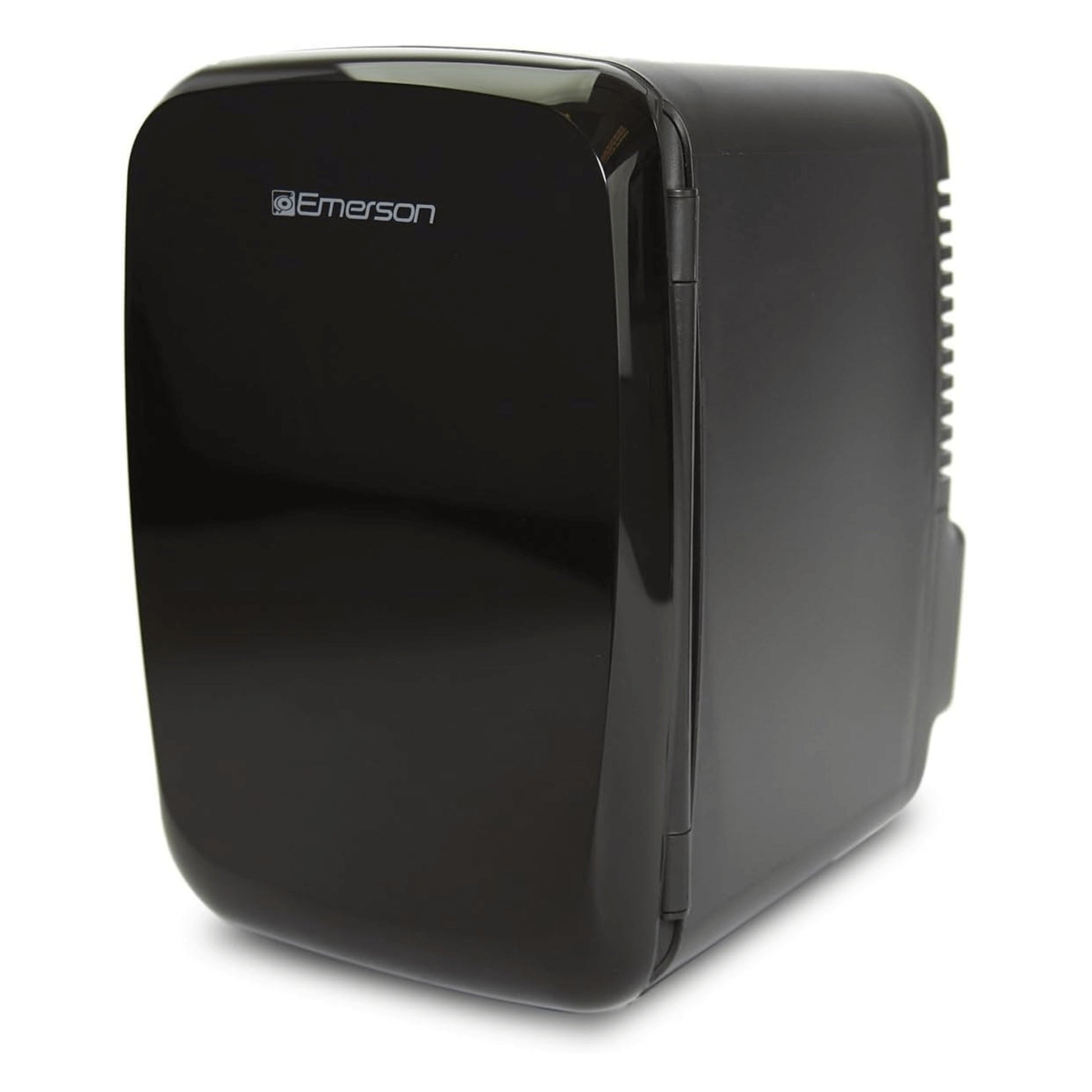 Emerson Compact Mini Fridge - Portable & Quiet with Secure Latch for 6 Cans - Perfect for Snacks & Beverages!