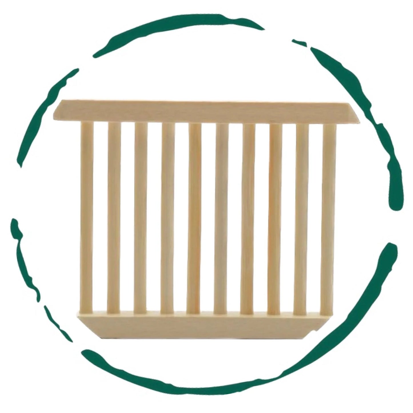 Sustainable Bamboo Soap Dish: Eco-Friendly Shower Essential for a Greener Home