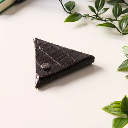 Discover the Elegance of Bamby Genuine Leather Coin Pouch – A Luxurious Minimalist Design for the Modern Man