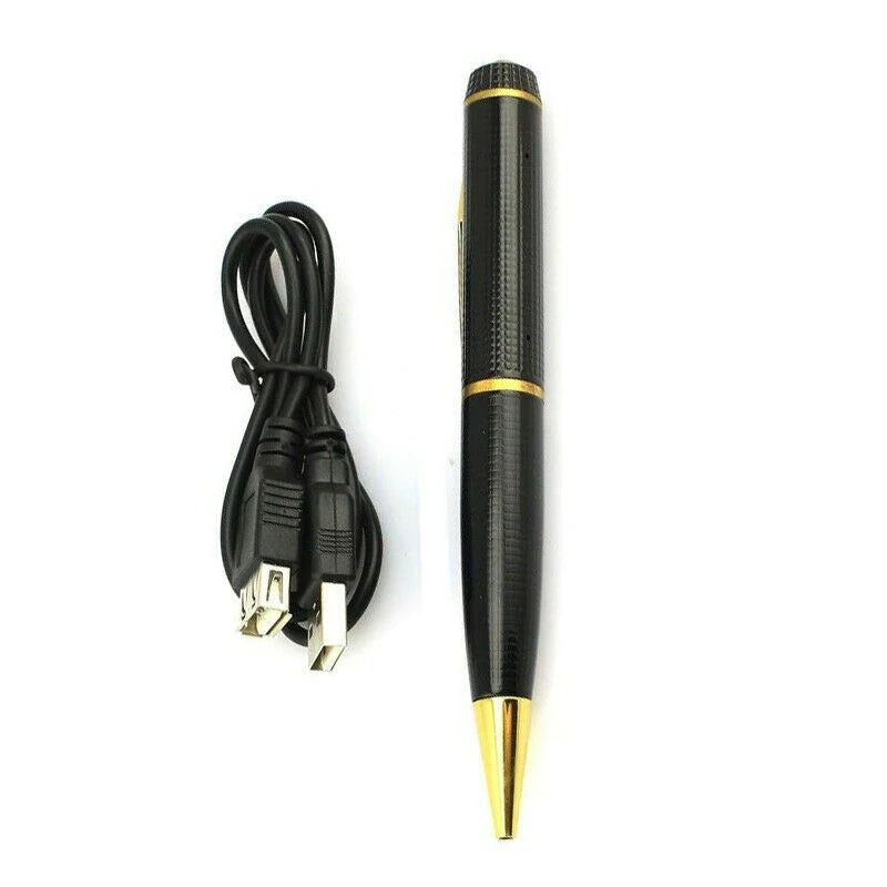 1080P HD Mini Pocket Pen Camera - Covert Body Video Recorder with USB Functionality