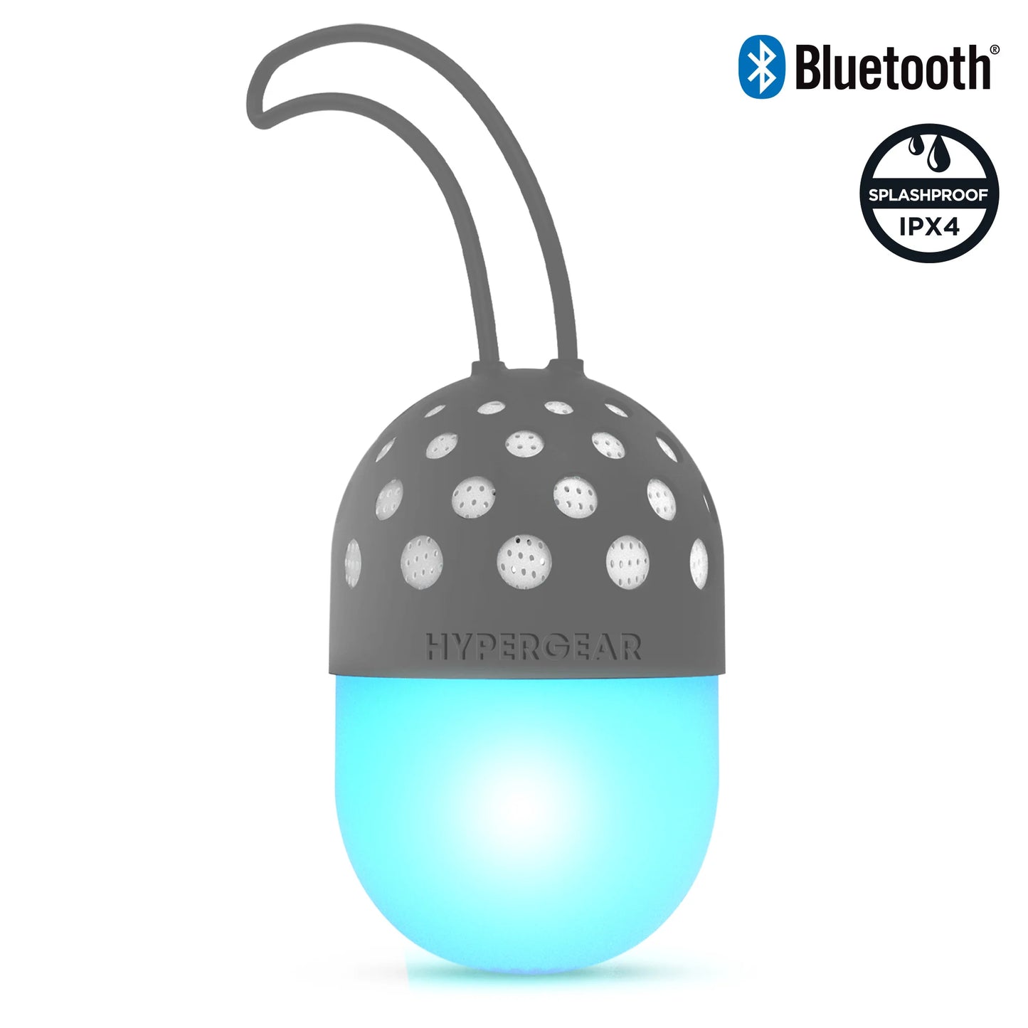 Hypergear Go-Glo LED Wireless Speaker with Illuminated Design **Non-Refundable Item**