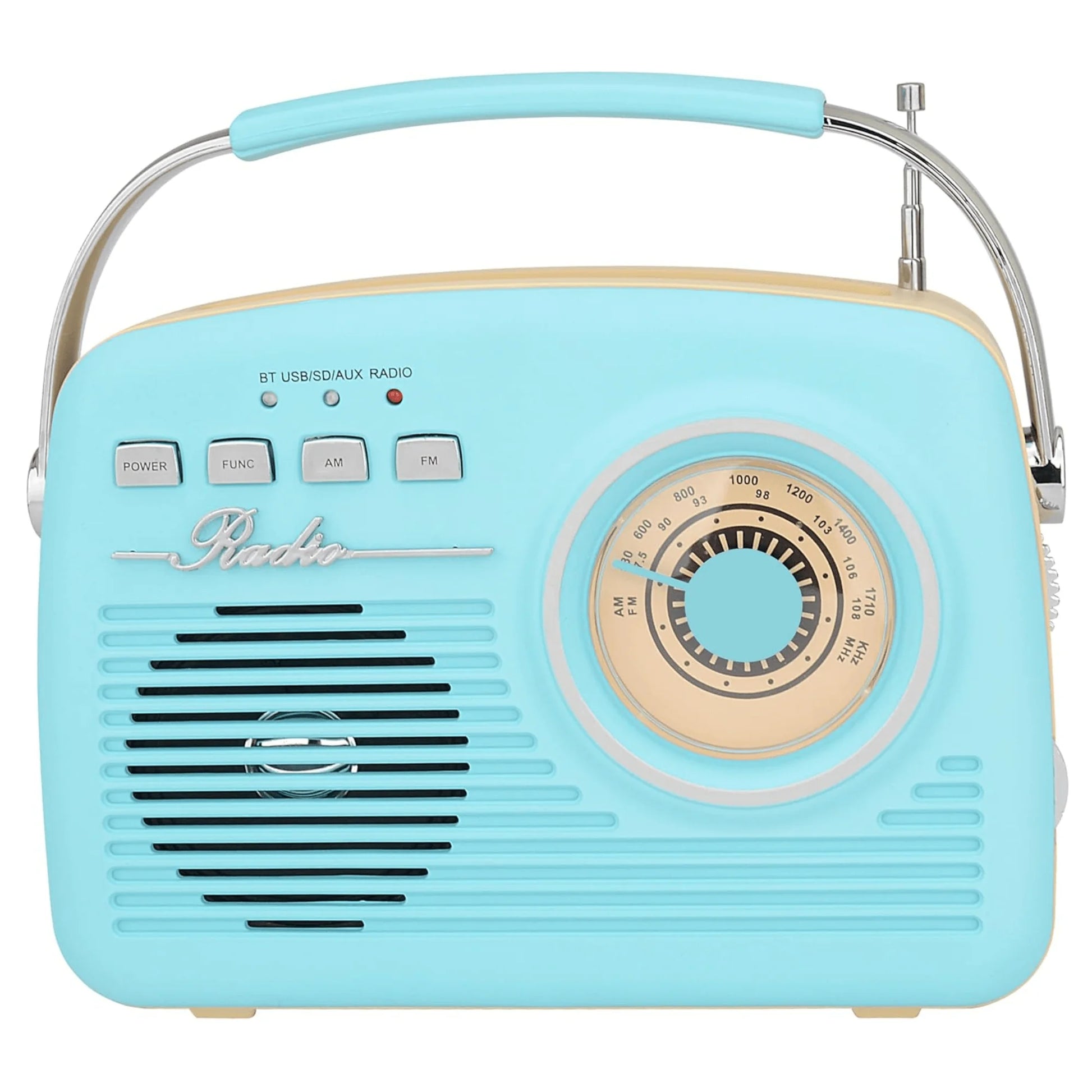 Revive the 1950s with Our Multi-Function Bluetooth Retro Speaker – Your Portable Music Companion!