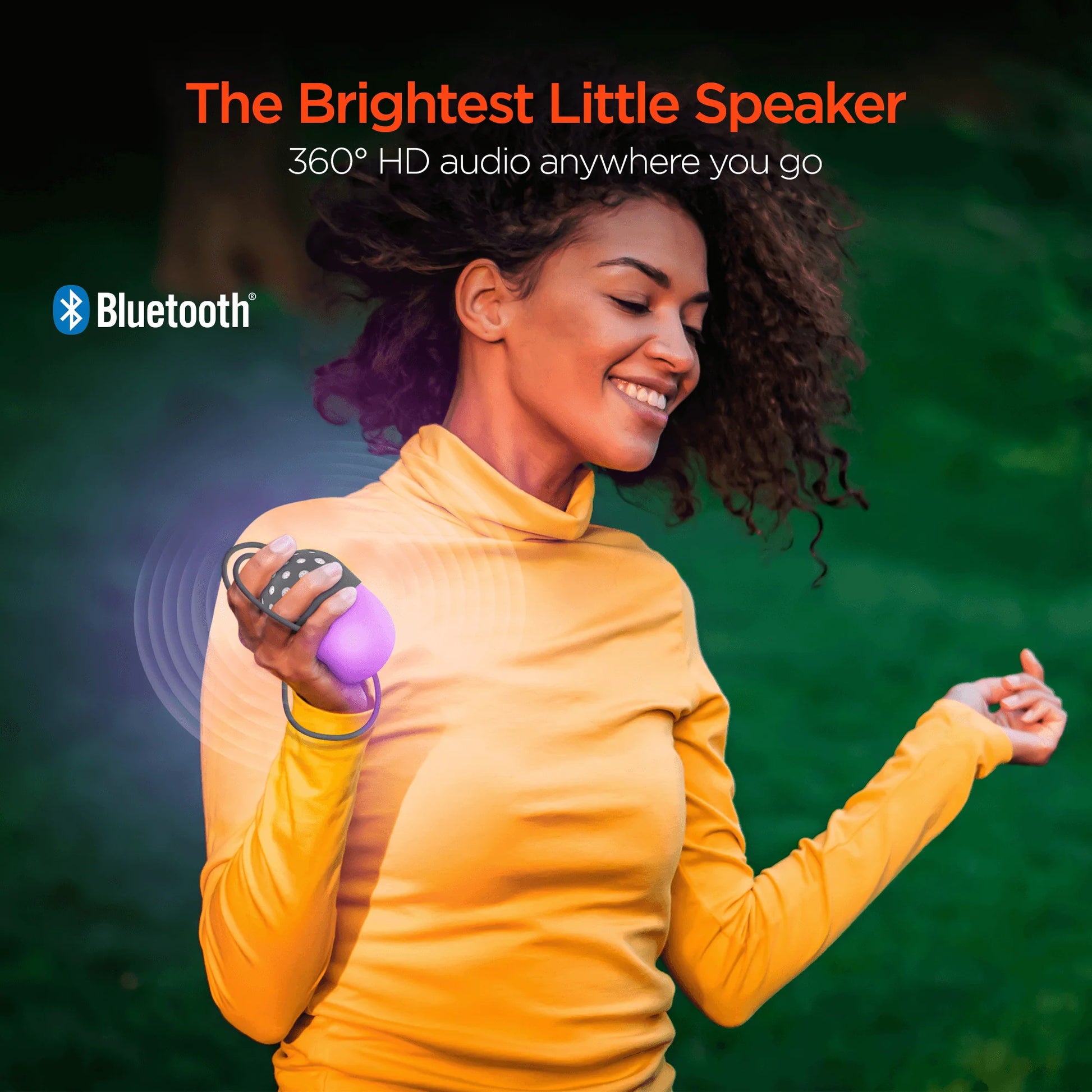 Hypergear Go-Glo LED Wireless Speaker with Illuminated Design **Non-Refundable Item**
