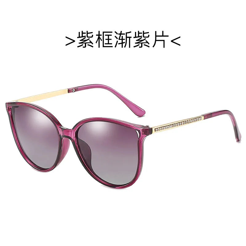 Elevate Your Outdoor Style with Women's Oversized Polarized Sunglasses - Perfect for Travel, Driving, and Adventure