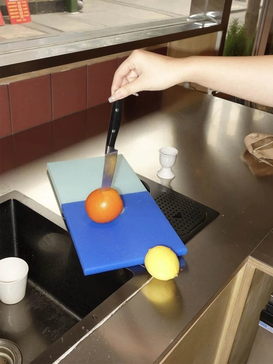 Transform Your Cooking Experience with the Vibrant Dopamine Puzzle Cutting Board - Mould-Resistant and Multifunctional!