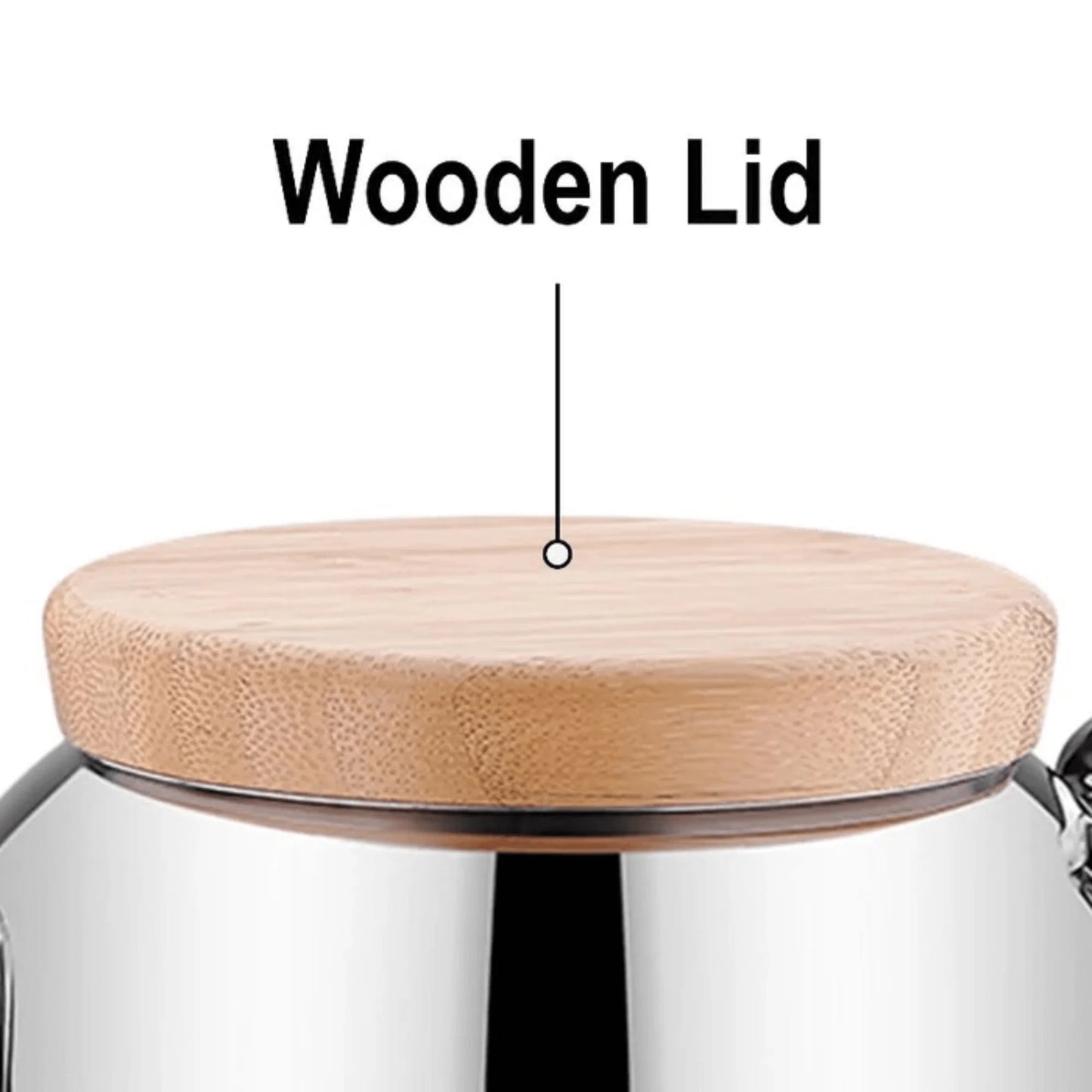 Discover the Elegance of Korkmaz Montana - 2.3L Stainless Steel Teapot with Exquisite Wooden Lid