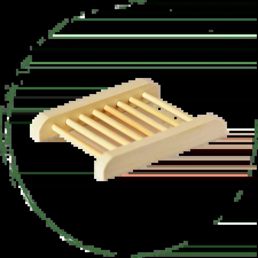 Sustainable Bamboo Soap Dish: Eco-Friendly Shower Essential for a Greener Home