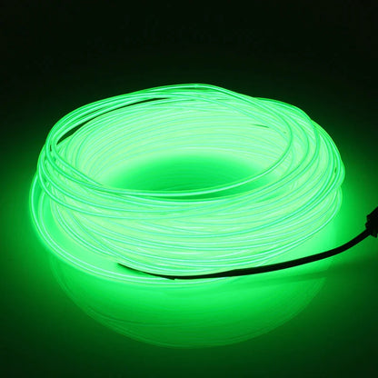 Neon LED EL Wire String Lights with Controller for Car and Party Decoration