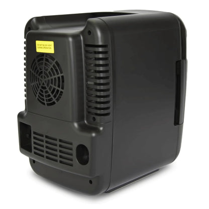 Emerson Compact Mini Fridge - Portable & Quiet with Secure Latch for 6 Cans - Perfect for Snacks & Beverages!