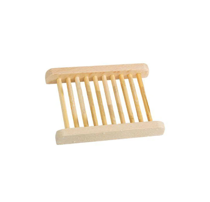 Sustainable Bamboo Soap Dish: Eco-Friendly Shower Essential for a Greener Home