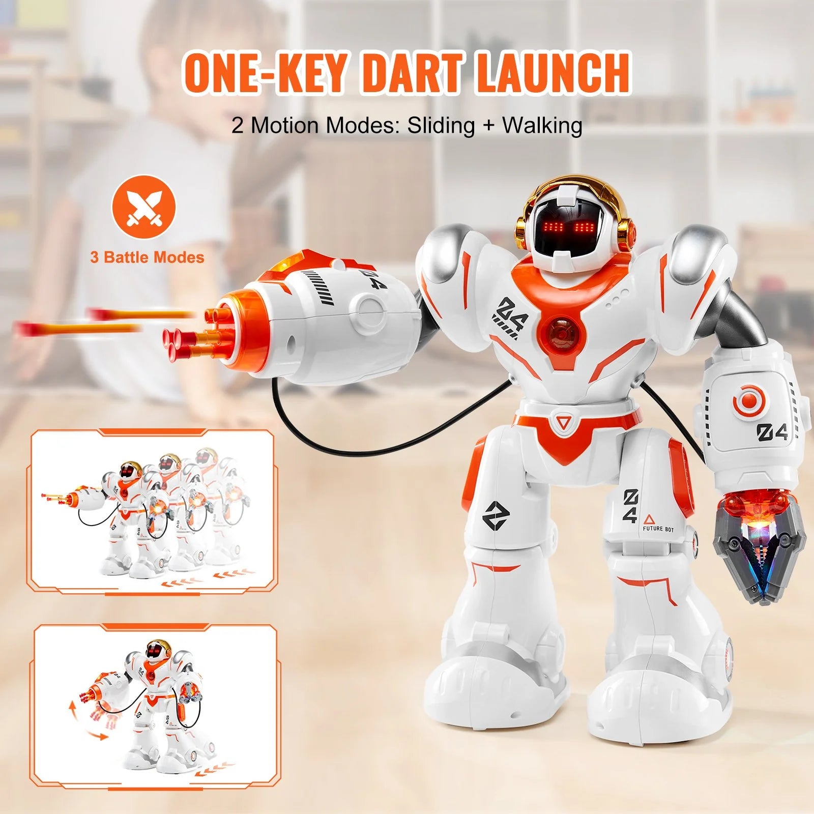 VEVOR Interactive Battle Robot Toy - The Ultimate Remote Control Adventure for Kids