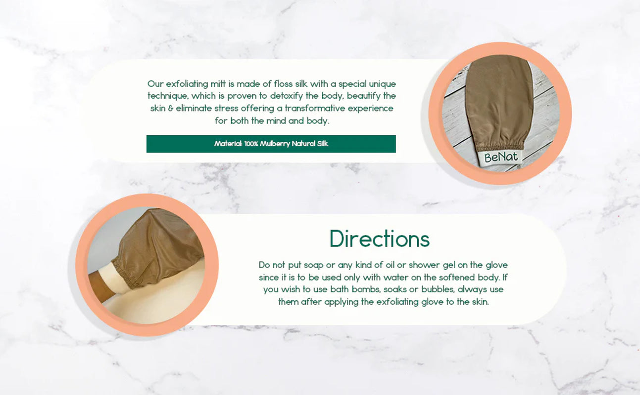 Revitalize Your Skin with Luxurious Silk Exfoliating Bath Gloves for Ultimate Renewal