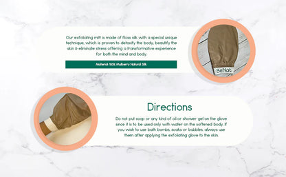 Revitalize Your Skin with Luxurious Silk Exfoliating Bath Gloves for Ultimate Renewal