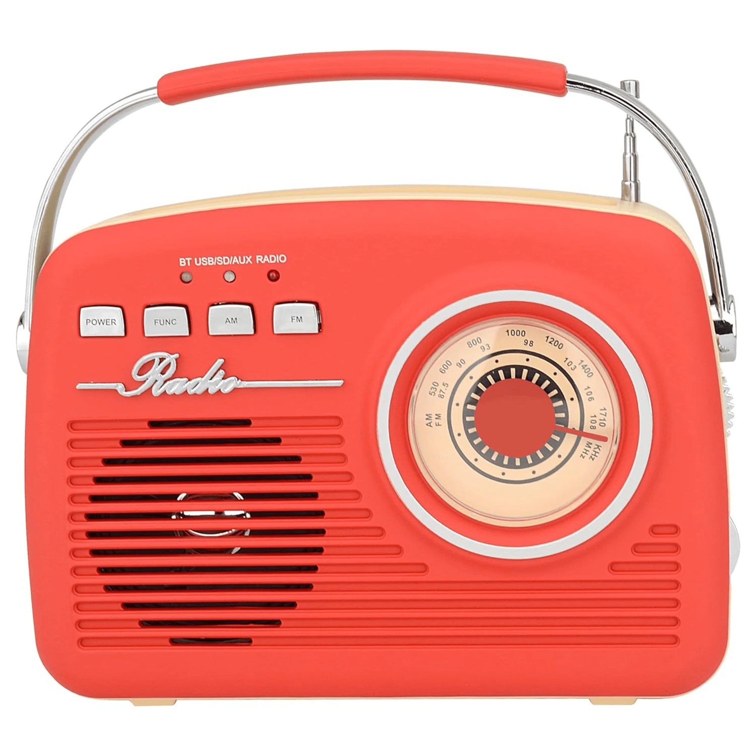 Revive the 1950s with Our Multi-Function Bluetooth Retro Speaker – Your Portable Music Companion!