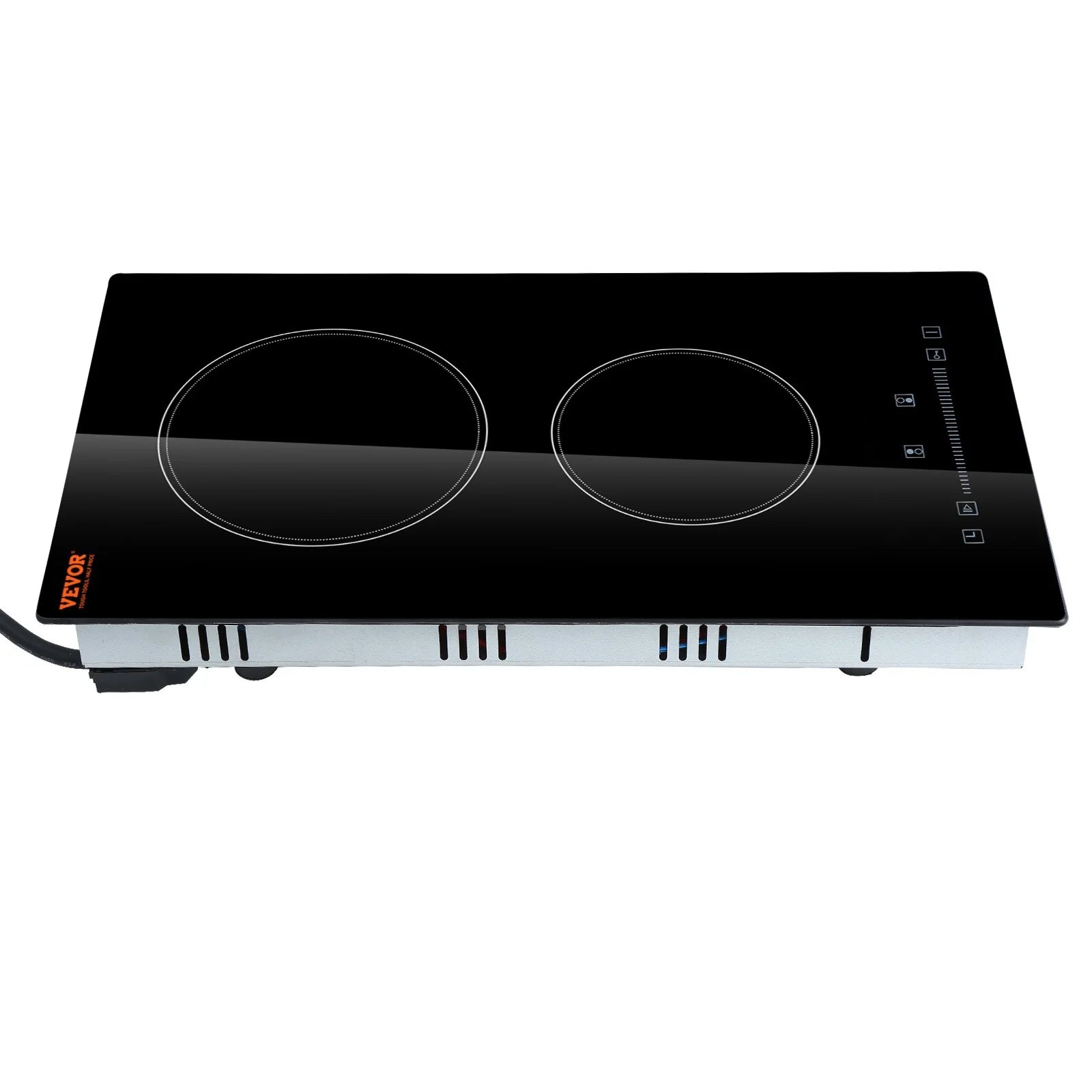 Experience Effortless Cooking with the VEVOR 20" Electric Built-in Cooktop – 2 Powerful Burners, Touch Control, and Safety Features for the Modern Kitchen