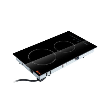 Experience Effortless Cooking with the VEVOR 20" Electric Built-in Cooktop – 2 Powerful Burners, Touch Control, and Safety Features for the Modern Kitchen