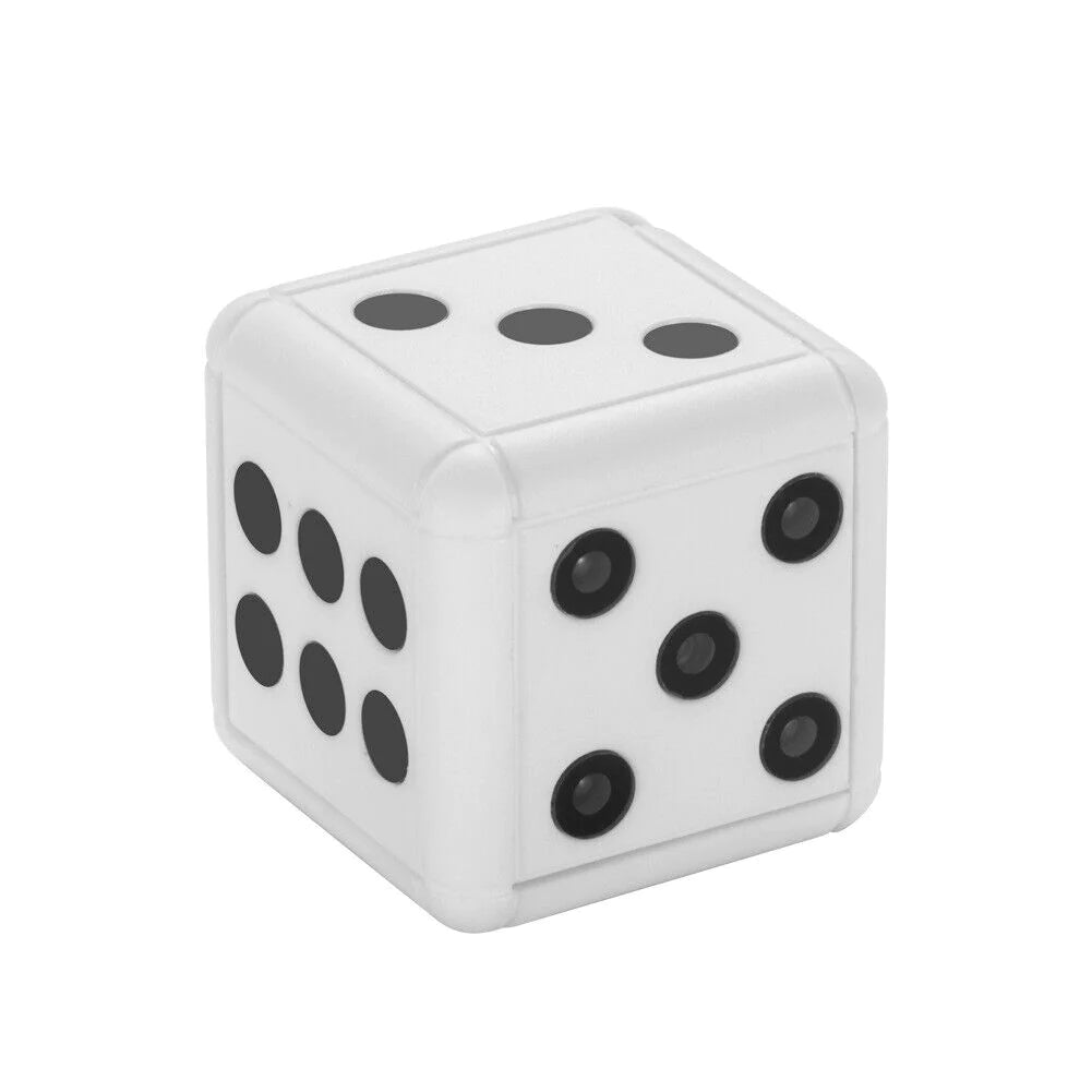 Compact HD 1080P Mini Dice Camera with Night Vision and Motion Detection for Home Security