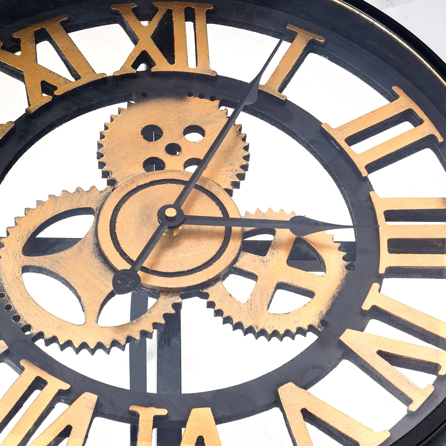 Industrial Elegance: Mechanical Clock Coffee Table for Modern Living Spaces