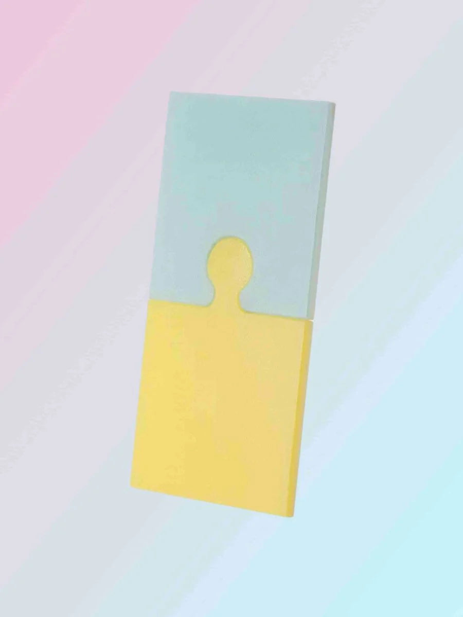 Transform Your Cooking Experience with the Vibrant Dopamine Puzzle Cutting Board - Mould-Resistant and Multifunctional!
