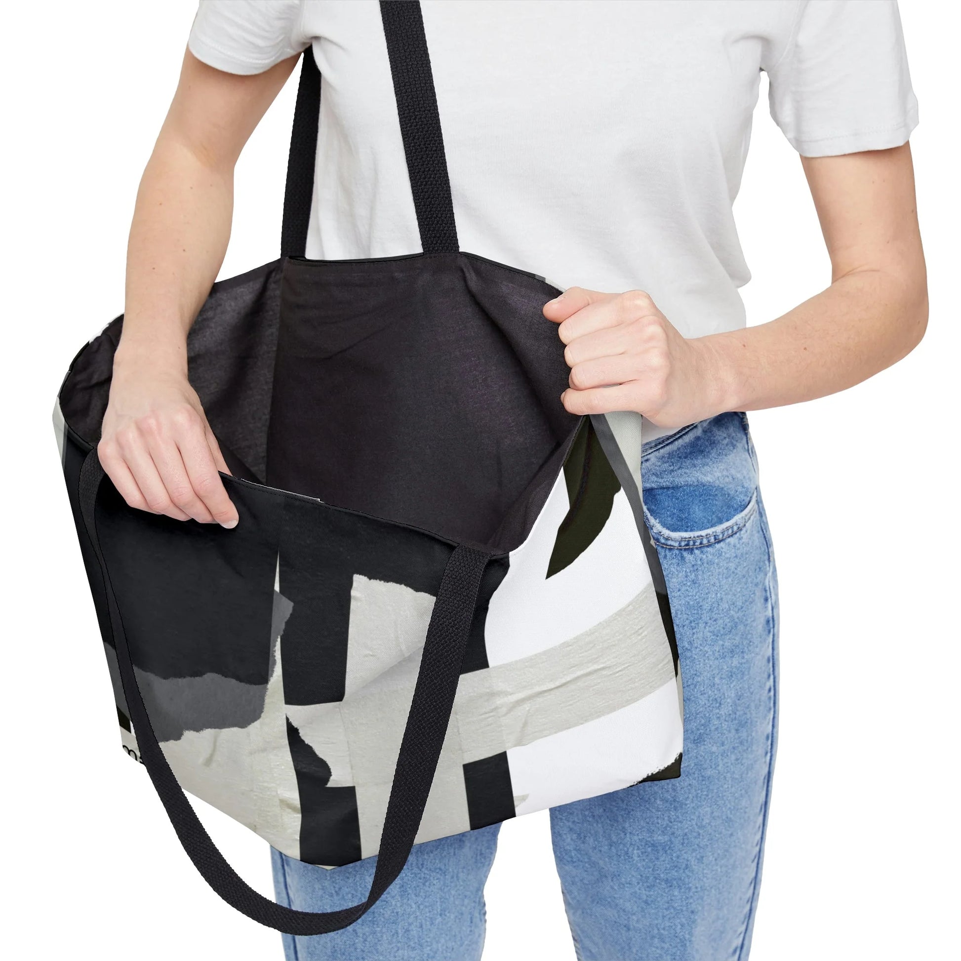 Unisex Minimalist Tote Bag - Perfect Blend of Style and Functionality from the BRAG Collection by Queennoble