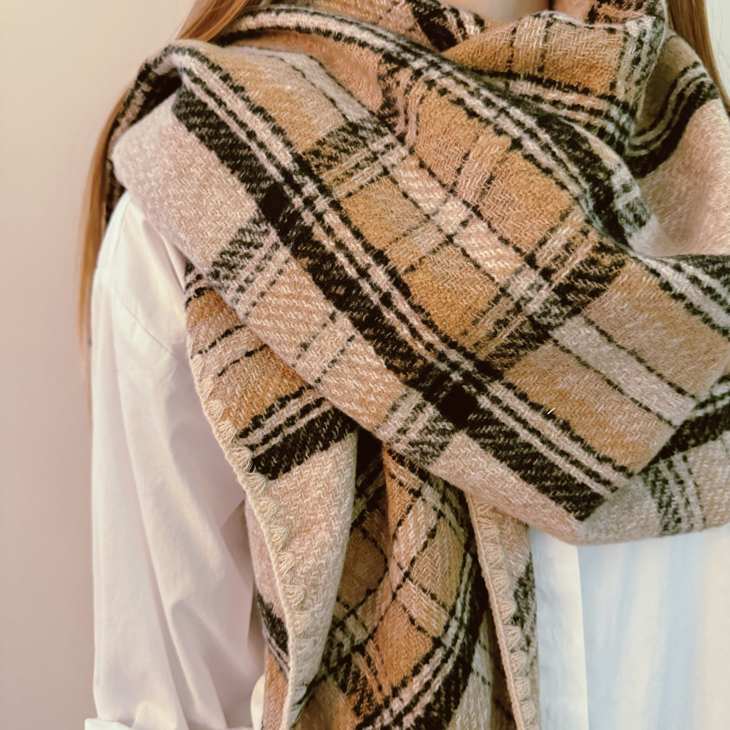 Elevate Your Style with the Luxurious Triangle Shawl Scarf