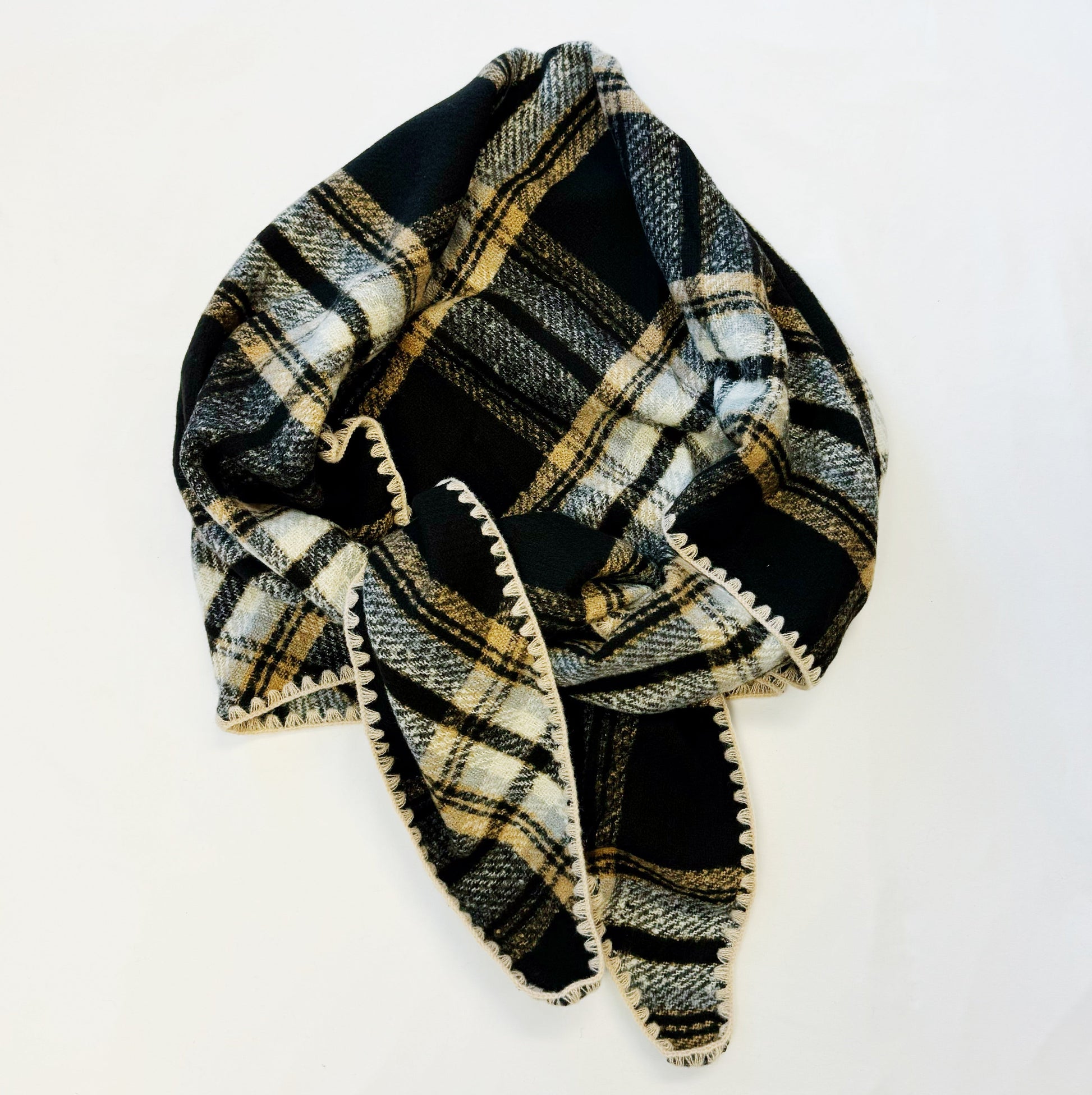 Elevate Your Style with the Luxurious Triangle Shawl Scarf