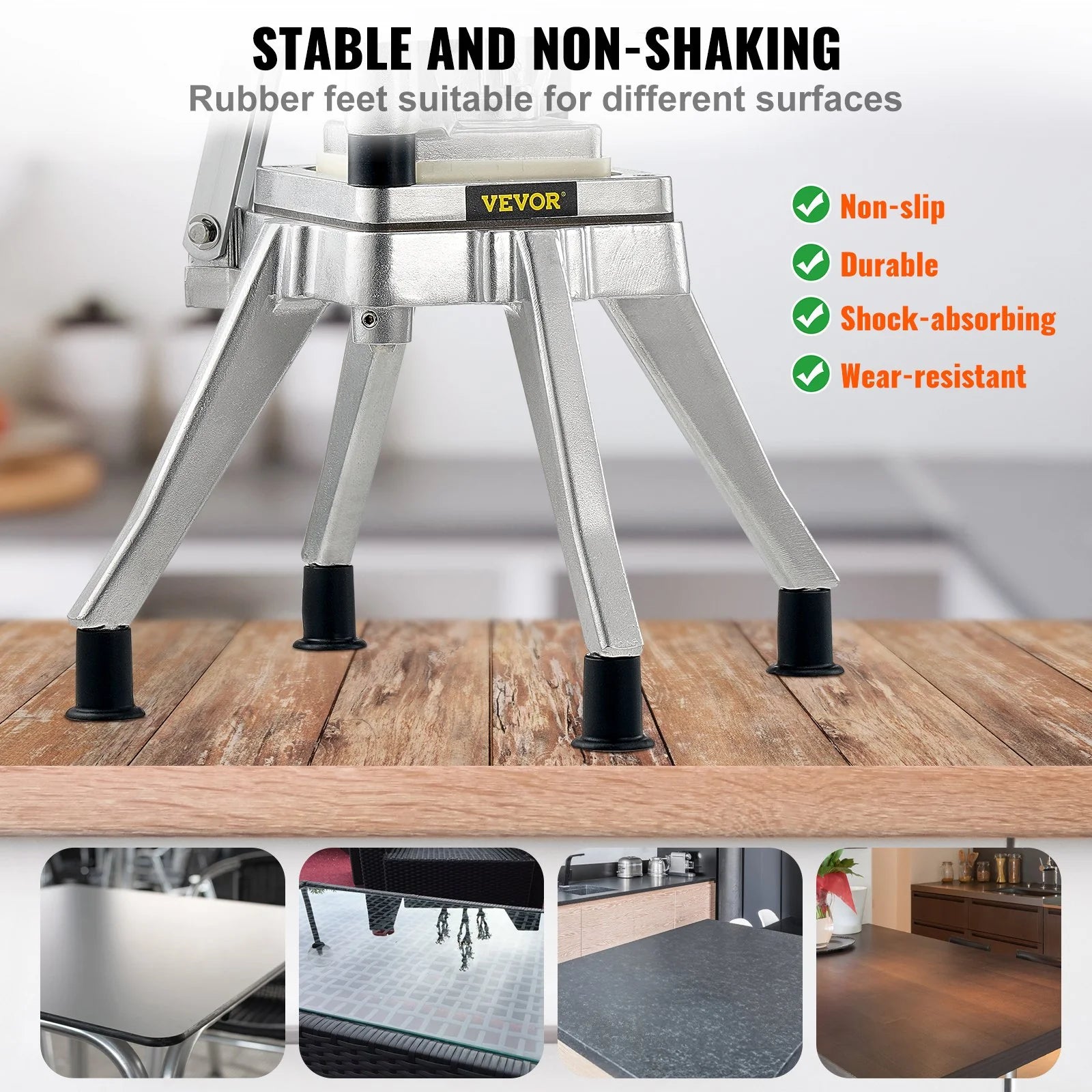 Premium Professional Vegetable and Fruit Chopper with 4 Precision Blades for Effortless Food Preparation