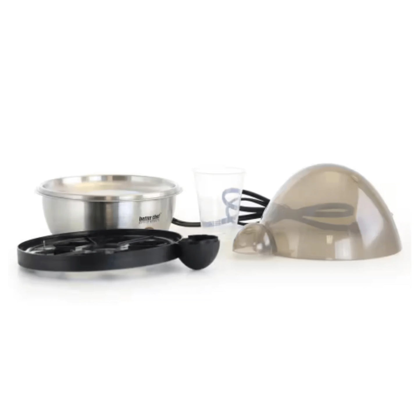 Effortlessly Prepare Perfectly Boiled Eggs with the Better Chef 7-Egg Stainless Steel Electric Egg Cooker - Non-Refundable