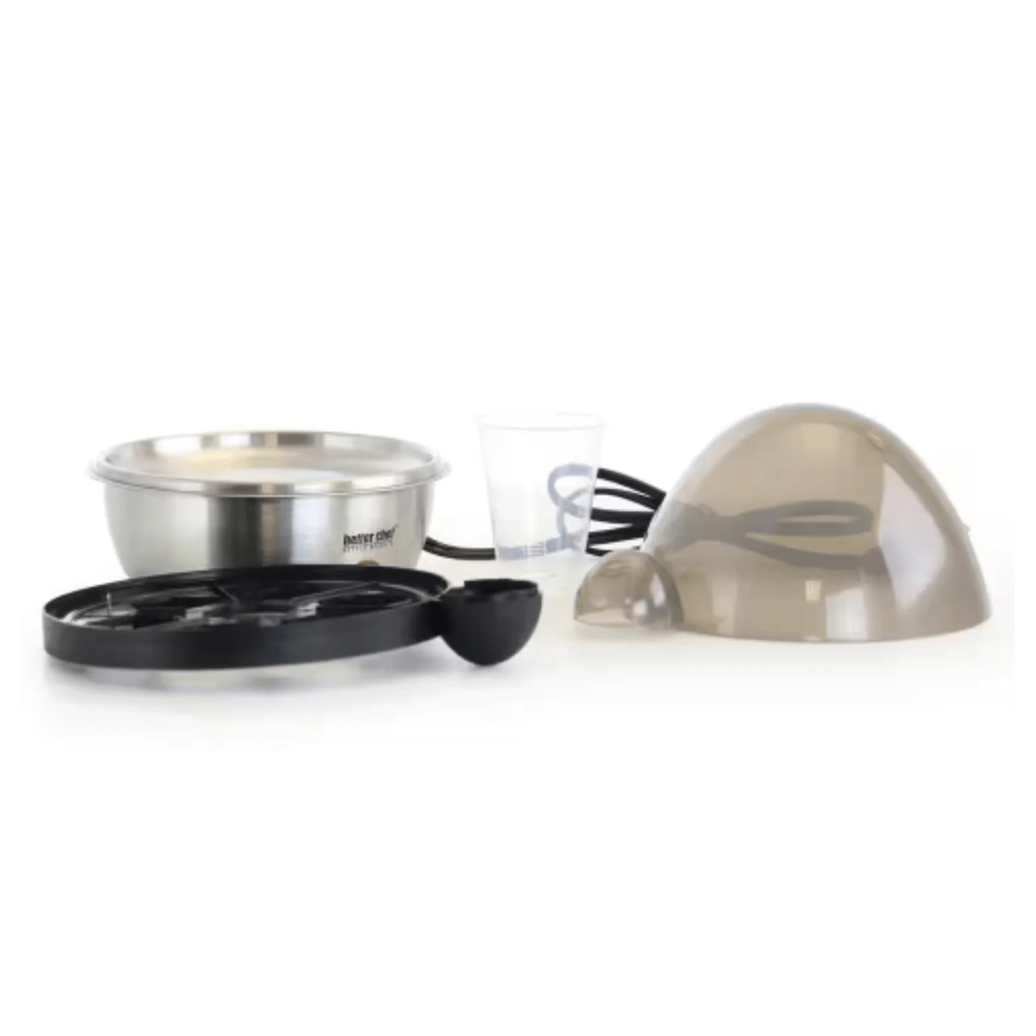 Effortlessly Prepare Perfectly Boiled Eggs with the Better Chef 7-Egg Stainless Steel Electric Egg Cooker - Non-Refundable