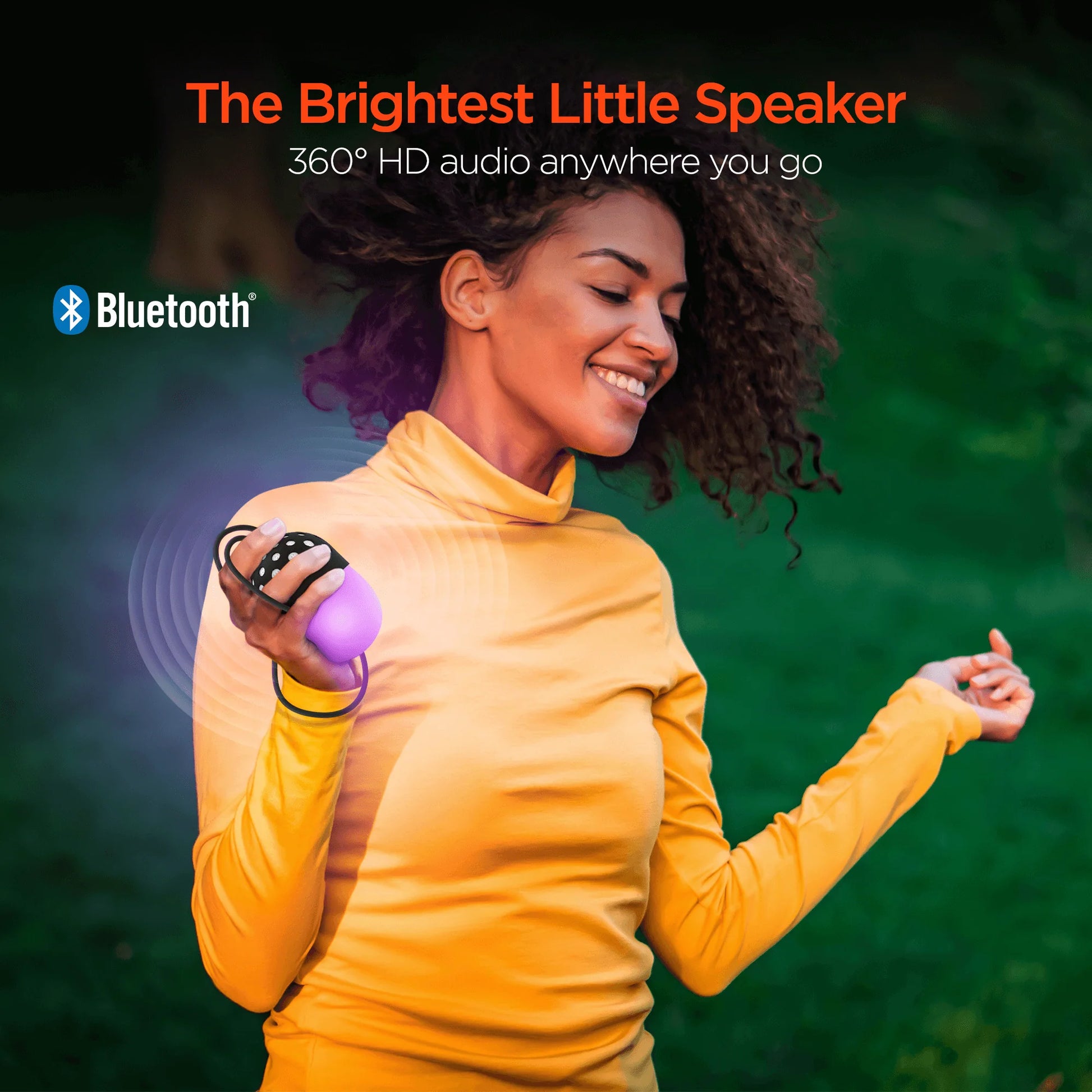 Hypergear Go-Glo LED Wireless Speaker with Illuminated Design **Non-Refundable Item**