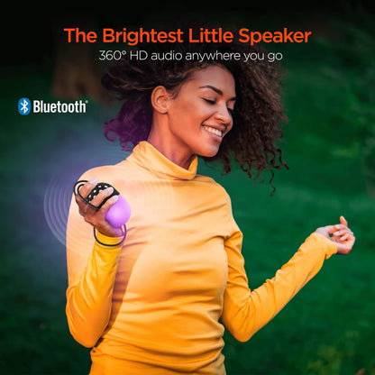 Hypergear Go-Glo LED Wireless Speaker with Illuminated Design **Non-Refundable Item**