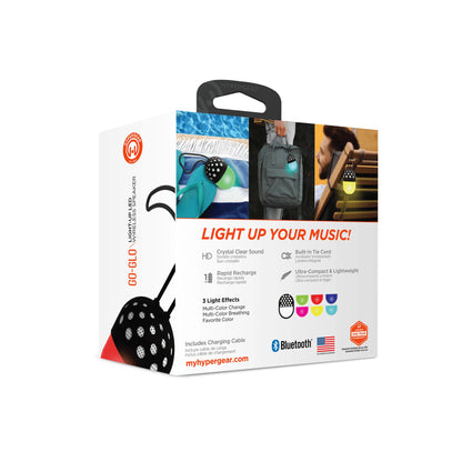 Hypergear Go-Glo LED Wireless Speaker with Illuminated Design **Non-Refundable Item**