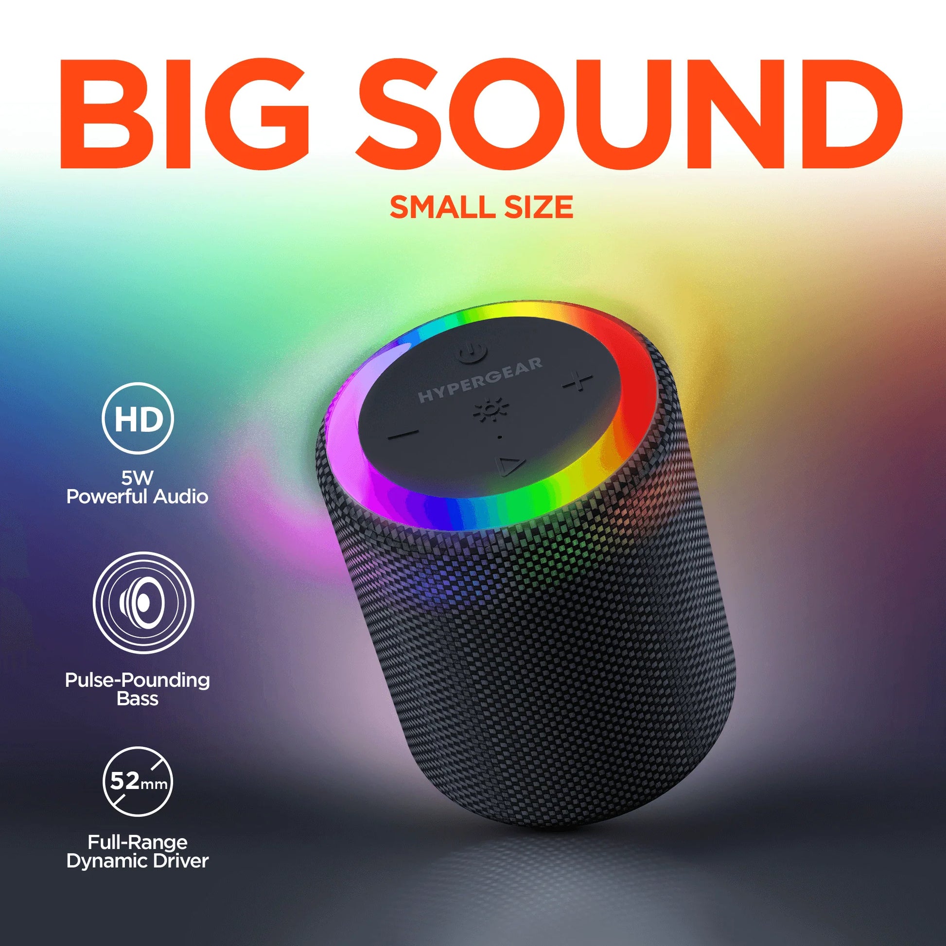 Hypergear Halo Wireless LED Speaker **Non-Refundable Item**