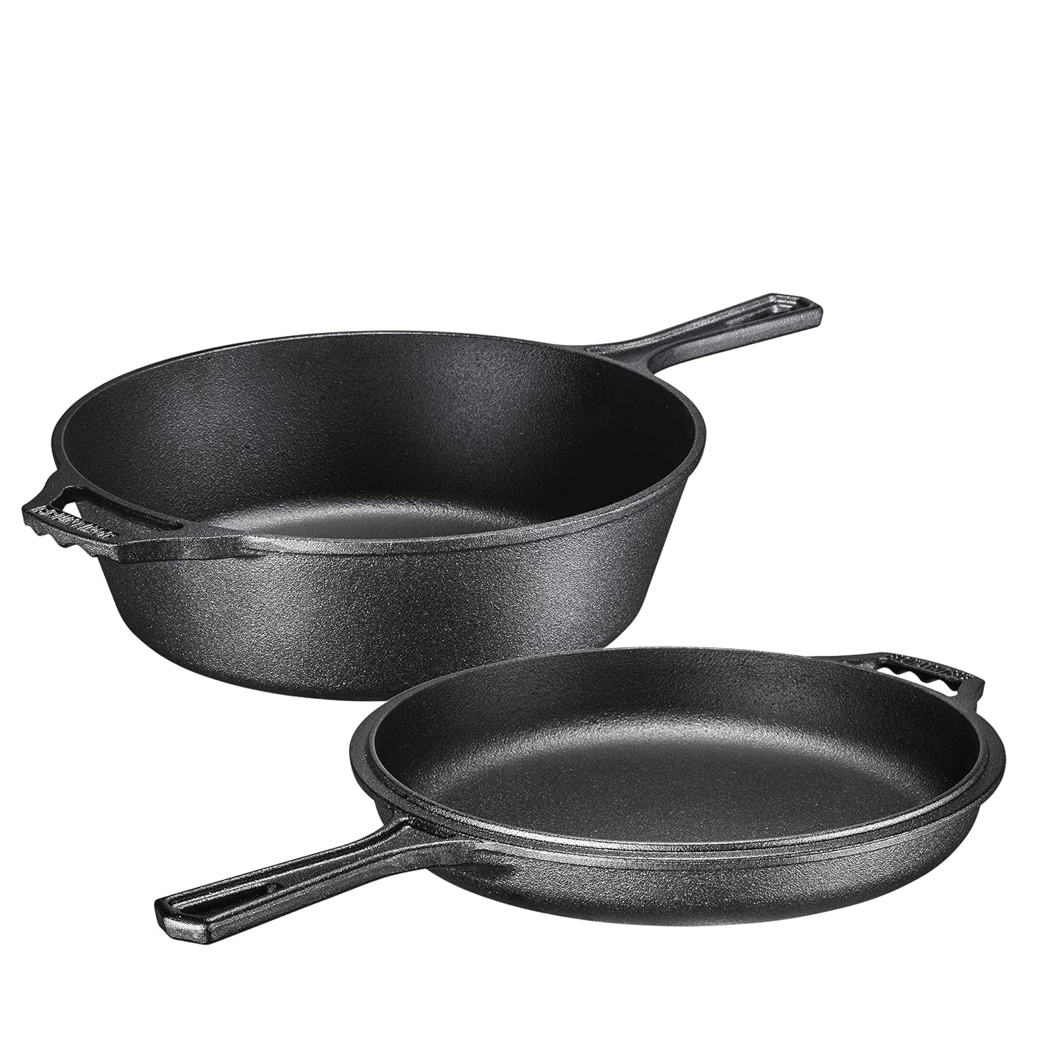Experience Culinary Excellence with Our 3 Quart Pre-Seasoned Cast Iron Dutch Oven and Skillet Bundle - The Essential Cookware for Every Home Chef!