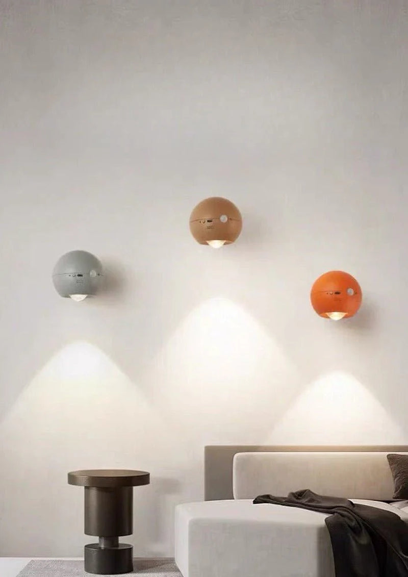 Space Age Motion Sensor Night Light: Versatile Dimmable Accent Lighting for Nurseries and Portable Flashlight Solution